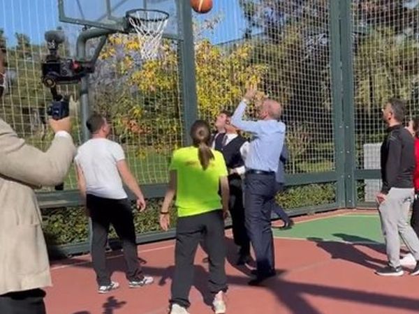 Başkan Erdoğan Basket Oynadı!
