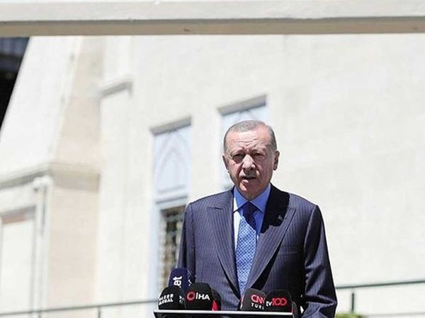 Başkan Erdoğan'dan önemli açıklamalar: Kimse kusura bakmasın bu terör örgütlerinin NATO'ya girmesine bir evet diyemeyiz