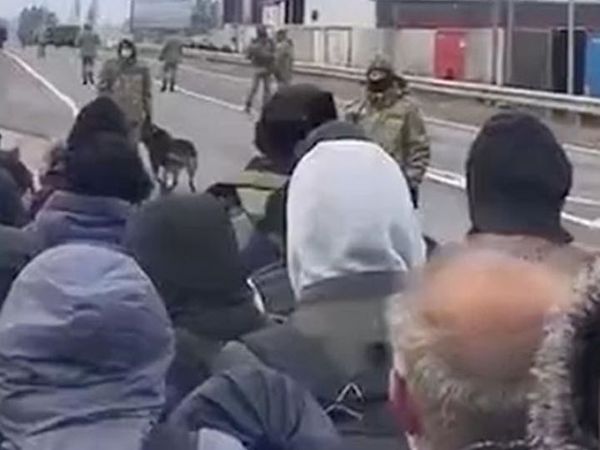 Belarus Ülkesinde Bulunan Mültecileri Polonya Sınırına Yığdı