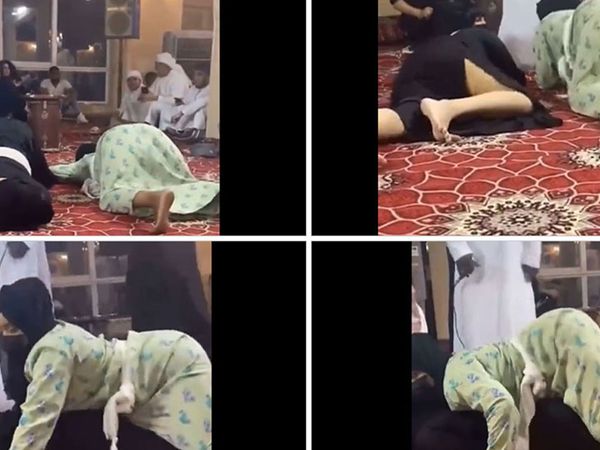 Böyle rezalet görülmedi! İslam'ın adını kirleten bir grup kişi camii içinde twerk yaptı