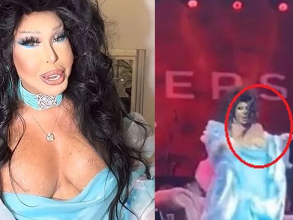 Bülent Ersoy'un göğüsleri açıldı!