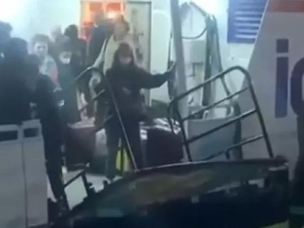Bursa'da korku dolu anlar! Dalgalar metrelerce yüksekliğe ulaştı!
