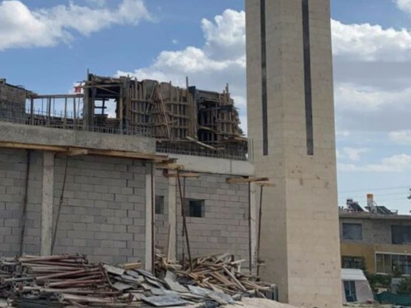 Cami İnşaatında Göçük!