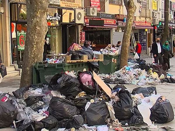 CHP'li Belediyelerde Çöp Krizi Büyüyor