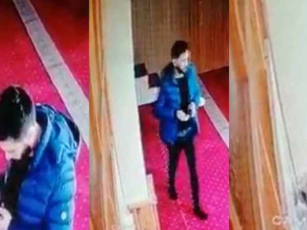 Çorum'da namaz kılmak için camiye gelen gençten duygulandıran hareket! Caminin panosuna not yazıp para bıraktı