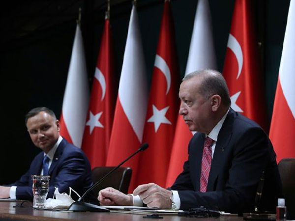 Cumhurbaşkanı Erdoğan ile Polonya Cumhurbaşkanı'ndan Ortak Basın Açıklaması