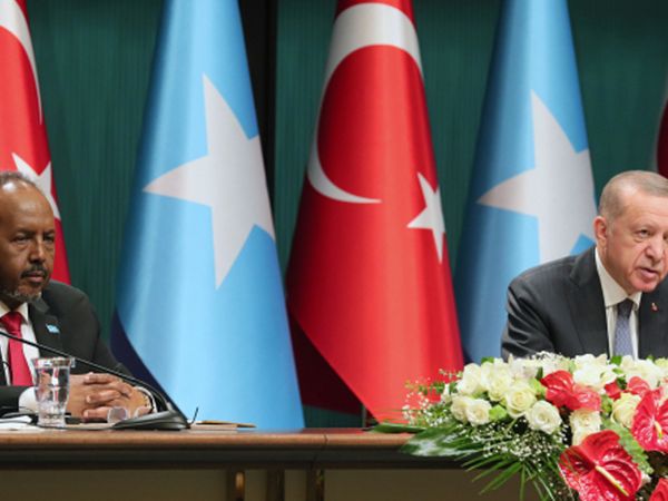 Cumhurbaşkanı Erdoğan ve Somali Cumhurbaşkanı bir araya geldi! 