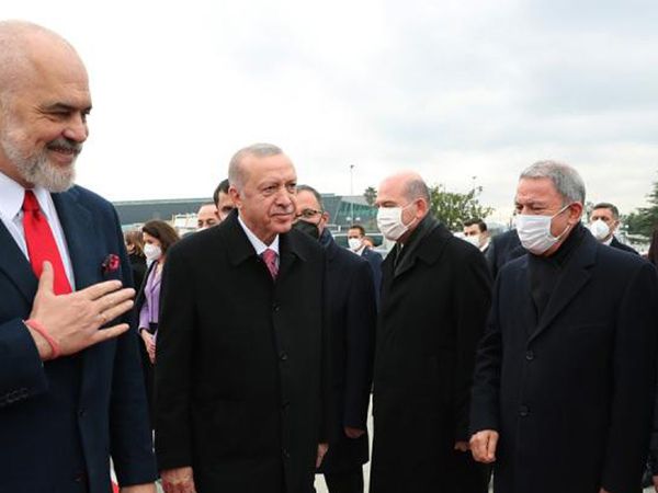 Cumhurbaşkanı Recep Tayyip Erdoğan, Arnavutluk'ta!