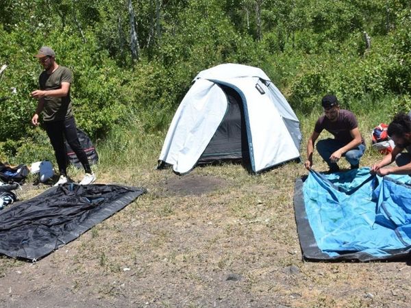 Doğasıyla Görenleri Büyüledi! Nemrut Krater Gölü Kampçıların Uğrak Noktası Oldu