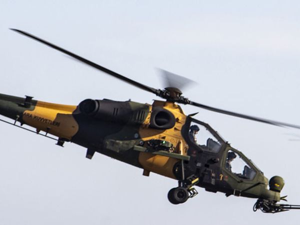 EGM'ye ATAK Helikopteri Teslim Edildi