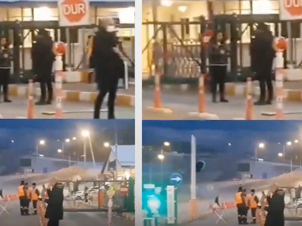Erzincan maden bölgesi maske takıp algı yapmaya çalıştılar: Kayıtta olduklarını unutunca gerçekler ortaya çıktı