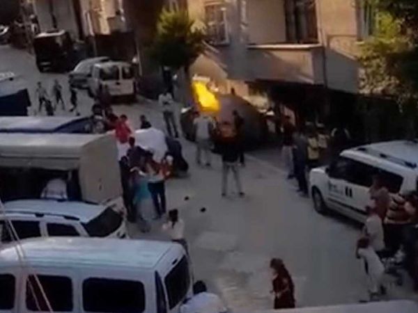 Gelin getirme töreninde maganda pompalı tüfekle ortalığı birbirine kattı