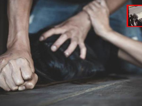 Genç kıza taciz girişimi anı kameralara yansıdı