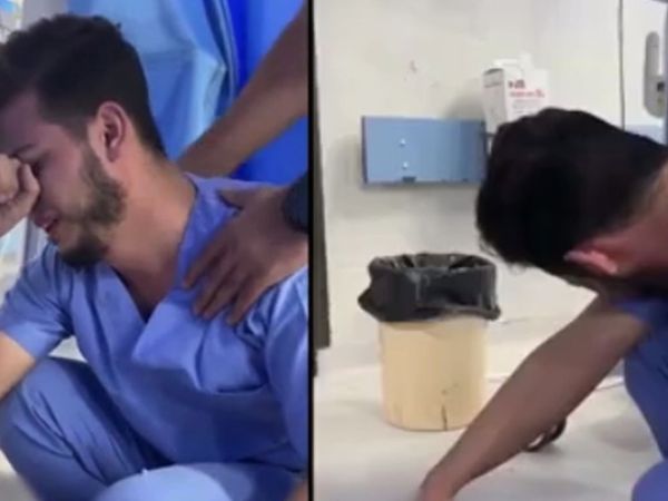 Hastaneye getirilen şehidin babası olduğunu öğrendi: Filistin’de yürek yakan anlar