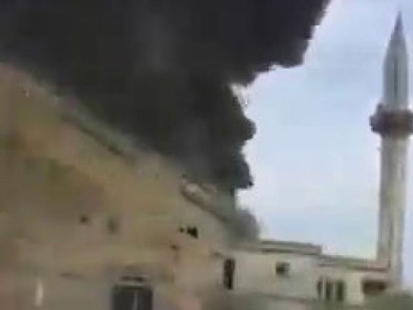 Hatay’da Camide Yapılan Çalışma Esnasında Yangın Çıktı
