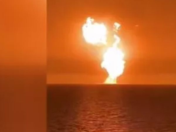 Hazar Denizi’nde Korkunç Doğal Gaz Patlaması Meydana Geldi