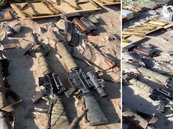 Irak’ın Kuzeyindeki Operasyonda Ele Geçirilen Mühimmat Sergilendi