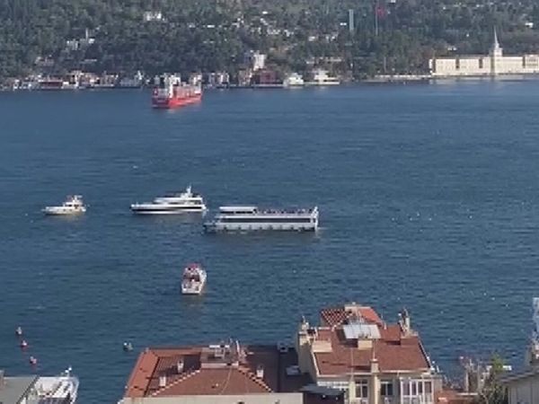 İstanbul Boğazı'nda Korkutan Dakikalar