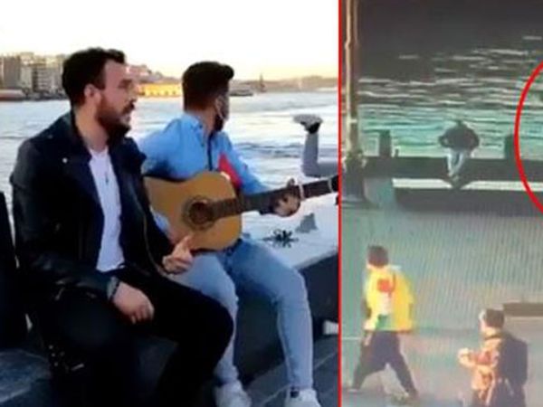 Eminönü'nde Korku Dolu Anlar Anbean Kameralara Kaydedildi!