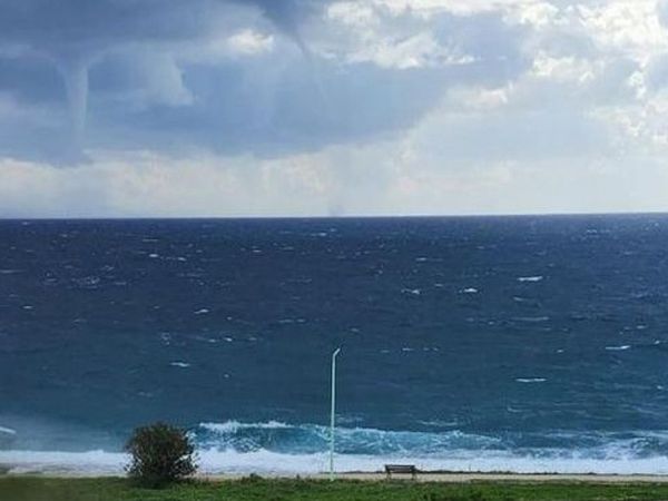 İzmir’de dev hortum paniği