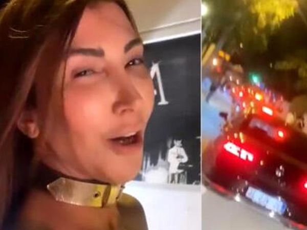 İzmir'de Trafikte Kalan Hande Yener Otostop Çekti