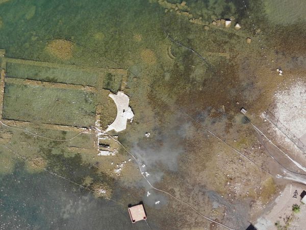 İznik'te Sular Çekildi! Dünyanın En Önemli Keşfi Batık Bazilika Gün Yüzüne Çıktı