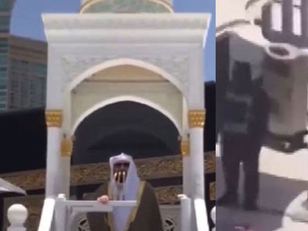 Kabe İmamına Cuma Hutbesi Sırasında Bıçaklı Saldırı Girişimi