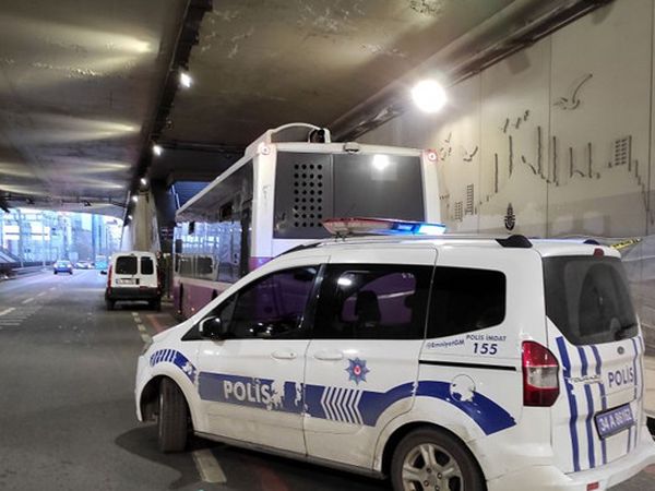 Kadıköy'de Çalınan Otobüs Taksim'de Bulundu