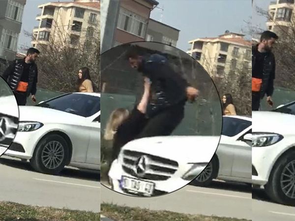 Kadını Önce Darp Etti, Sonra Sürükledi!