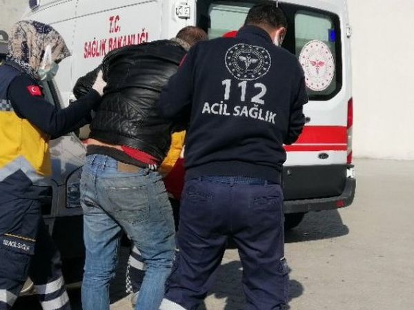 Kahramanmaraş'ta Cezadan Kaçan Sürücüden Baygın Taklidi!