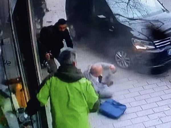 Karaköy’de Korku Dolu Anlar: Yayaların İçine Daldı