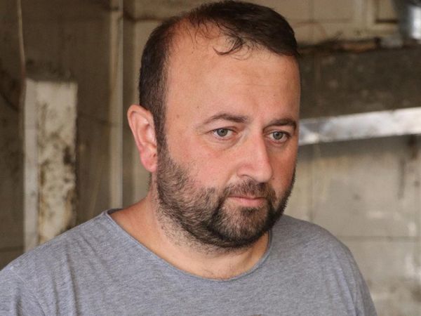 Kastamonu'da Selde Kaybolan Eşini Arama Çalışmalarına Katıldı