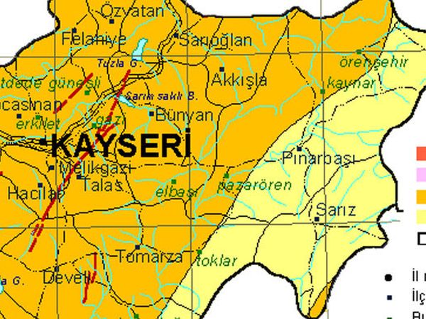 Kayseri'de Korkutan Deprem Meydana Geldi