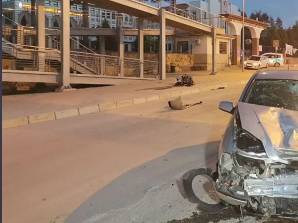 Kaza Anı Saniye Saniye Kameralara Yansıdı