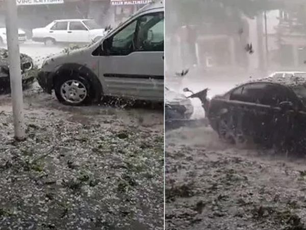 Konya yaz ayında felaketi yaşadı! 25 küçükbaş hayvan telef oldu!