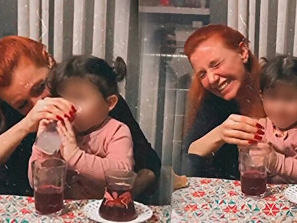 Küçük Çocuğa Rakı İçirdiği Görüntüleri Sosyal Medya Hesabından Paylaştı