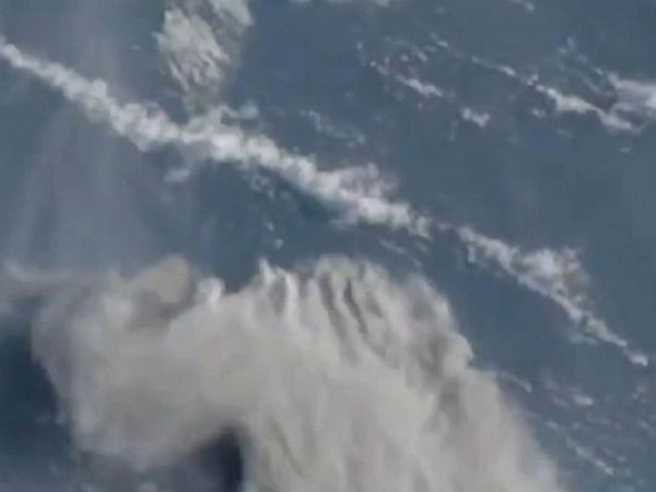 La Soufriere Yanardağı’ndaki Patlama Uydudan Görüntülendi