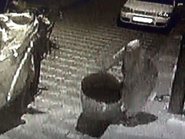 Manisa'da güvenlik kamerasına yansıyan hırsızlık izleyenleri gülme krizine soktu