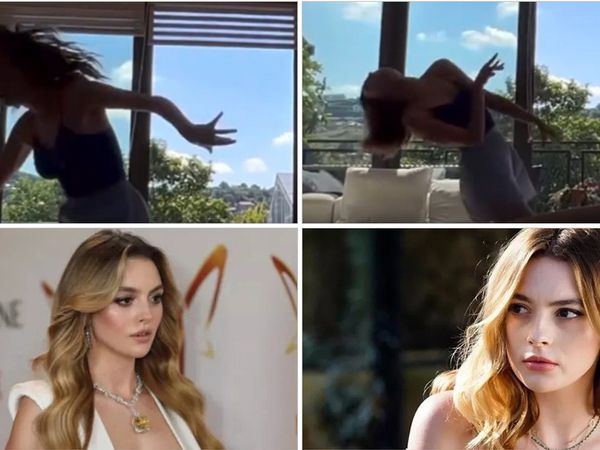 Melis Sezen'in tuhaf dansı!