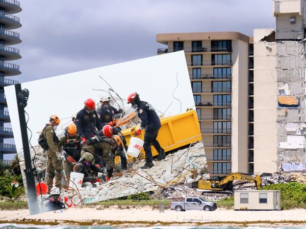 Miami'de Can Pazarı Yaşanıyor! Çöken 13 Katlı Binada Ölenlerin Sayısı Giderek Artıyor
