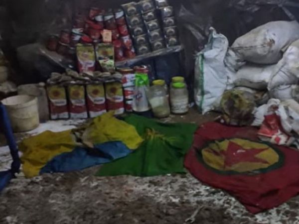 MSB Açıkladı: Kuzey Irak'ta PKK Mağarası İmha Edildİ