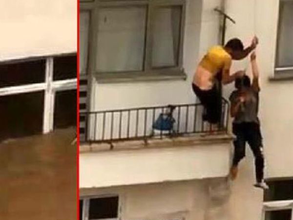 Mucize Kurtuluş: Bir İple Hayata Tutundular!