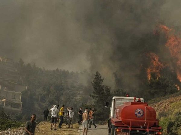 Muğla'da korkutan orman yangını! Ekipler olay yerine sevk edildi