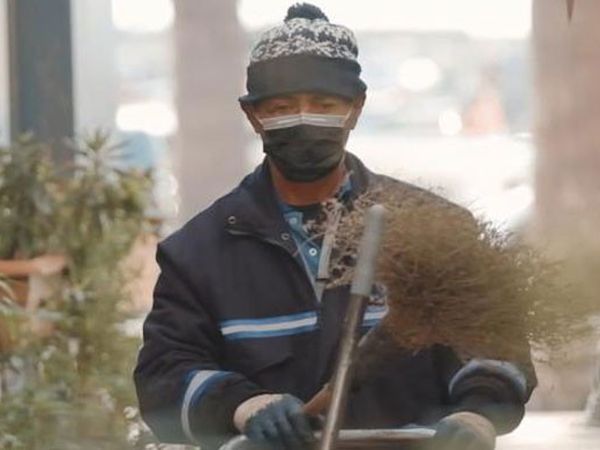 Muğla'da Temizlik İşçisinin İsyanı