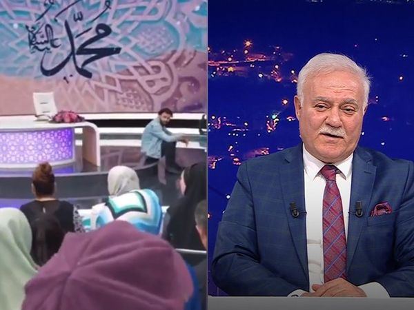 Nihat Hatipoğlu'nun yayın öncesi görüntüleri ifşa oldu