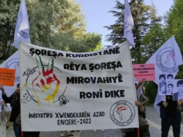 ODTÜ'den korkunç görüntüler! Ellerinde PKK afişleriyle terör propagandası yaptılar