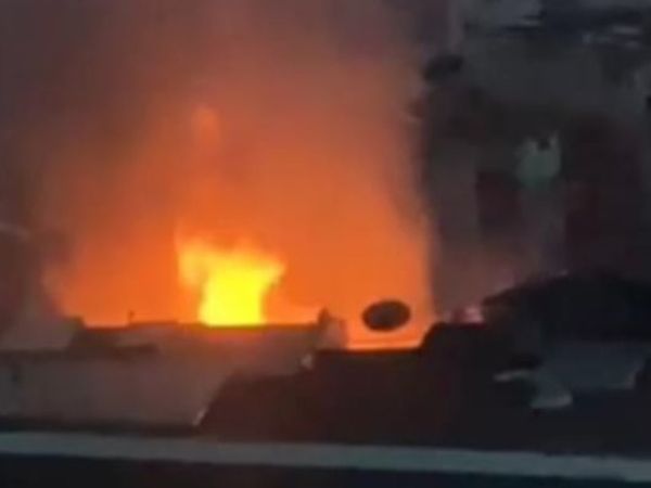 Ortaköy'de ahşap bir binada yangın çıktı