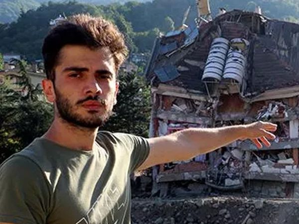 Özcan Acar'ın Dikkati Sayesinde 13 Kişi Enkaz Altında Kalmaktan Kurtuldu