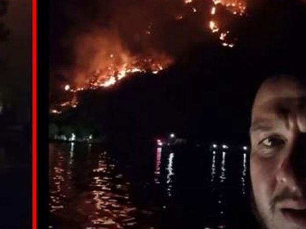 Şahan Gökbakar Yangın Bölgesinden Paylaştı!
