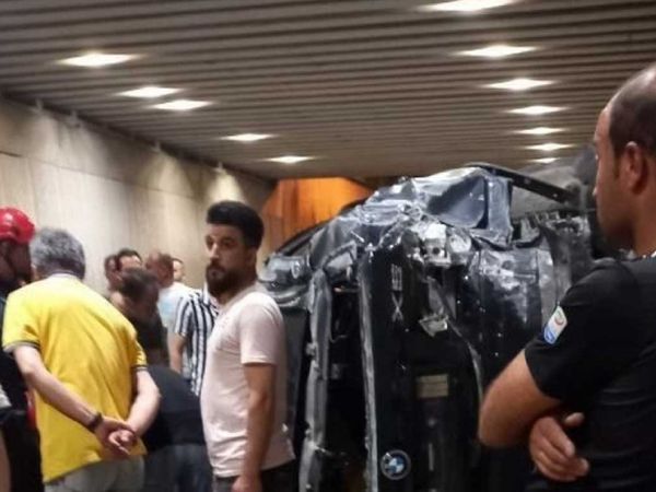 Sakarya'da korkutan kaza! Lüks cip hurdaya döndü: O anlar kameralara yansıdı
